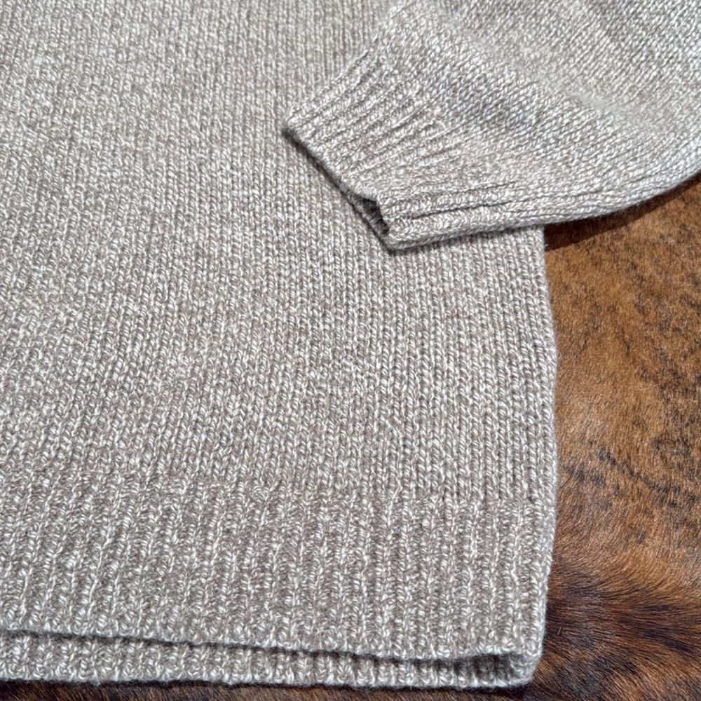 L.L.Bean Fisherman Core Henley‎ vintage wool sweater - Picture 5 of 6